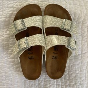 Birkenstock Arizona glittery pattern size 37